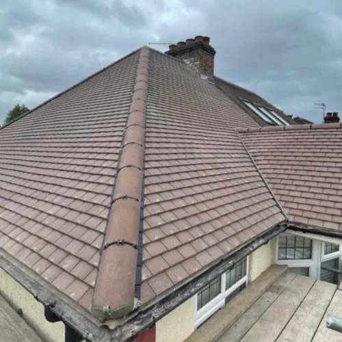 A recent roofing job completed in Brighton, Sussex
